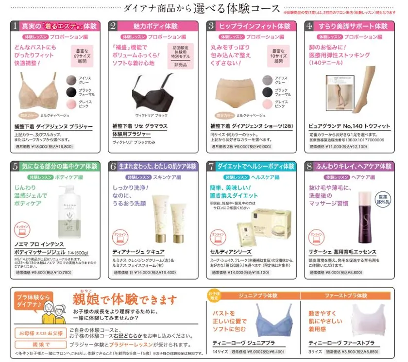 選べる体験コース(1)