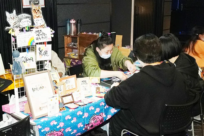 出展ブース 美容系から占いまで出展可