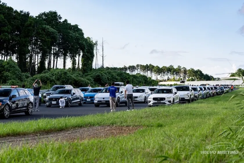 パレード前の様子