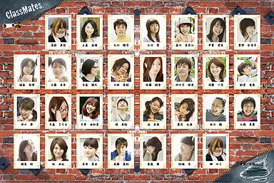 卒業アルバムサンプル　顔写真2