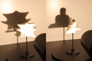 鎌倉ならではの作品「建長寺と鎌倉大仏」