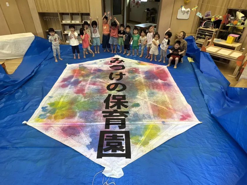 凧づくり集合写真