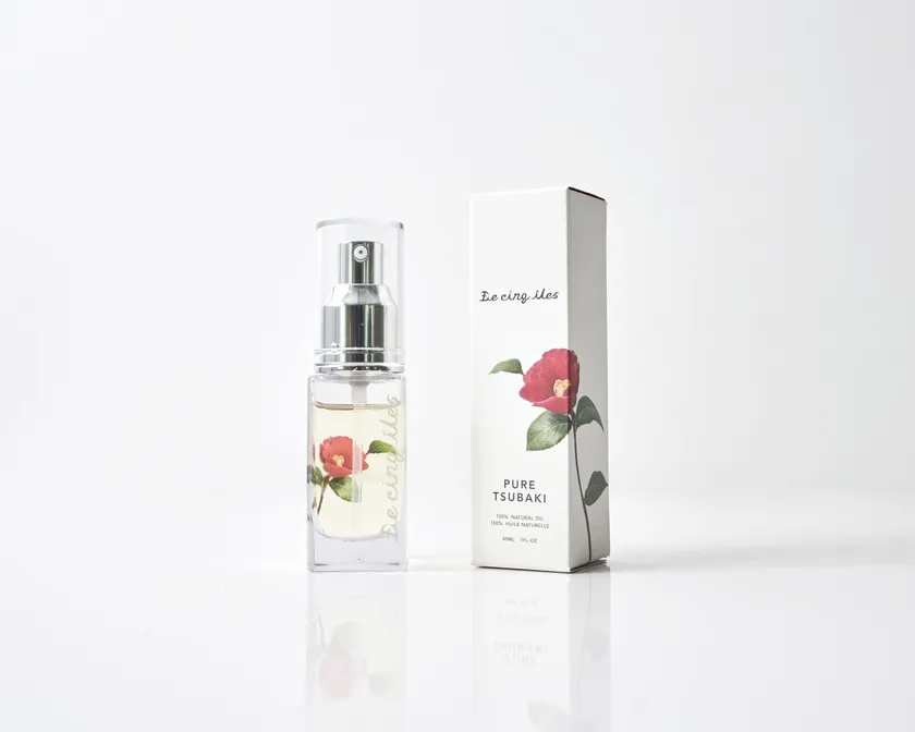 ピュア椿とパッケージ