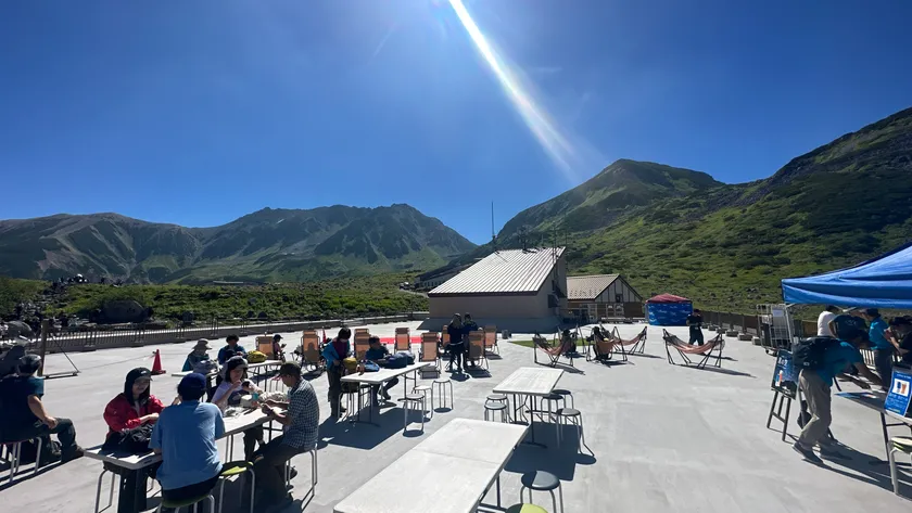 山の日デイズ・イベントの様子