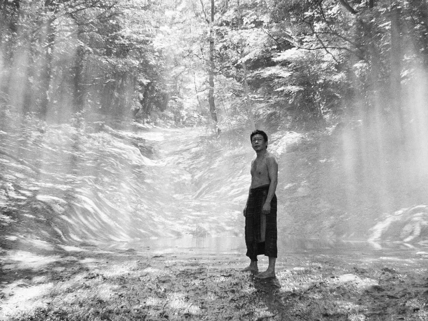 映画「黒の牛」の一場面