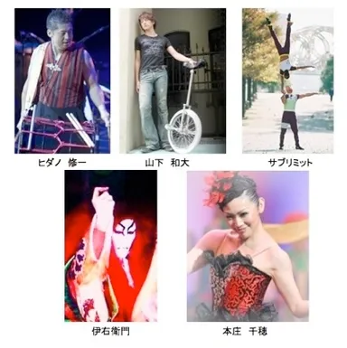 登録アーティストの一部