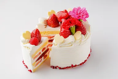 母の日ショートケーキ