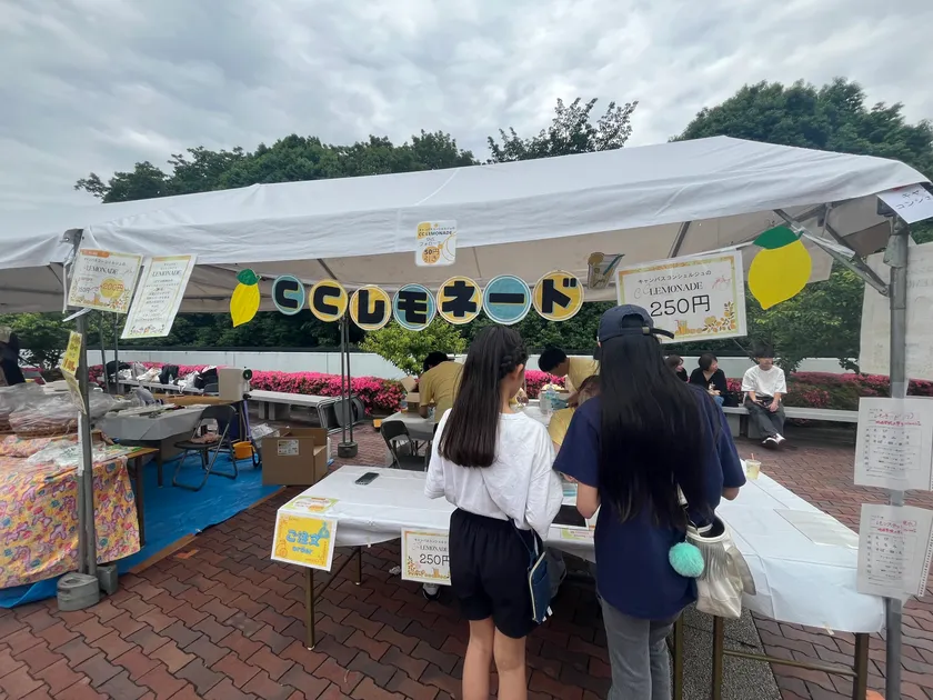 昨年の屋外企画の様子