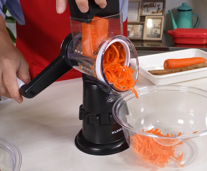 千切りドラム使用