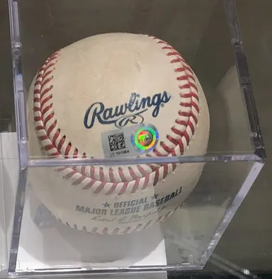 大谷選手　実投球ボール