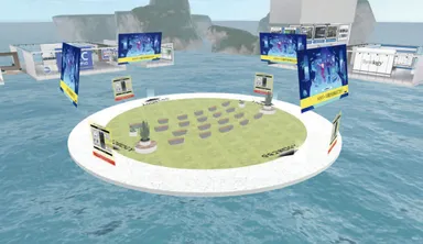 展示会場の様子「エントランス」