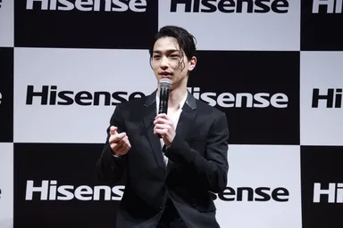 ハイセンスブランドアンバサダー横浜流星さん　2