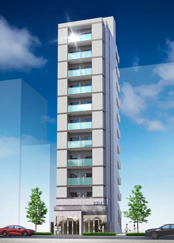 RBM三軒茶屋レジデンス 外観パース