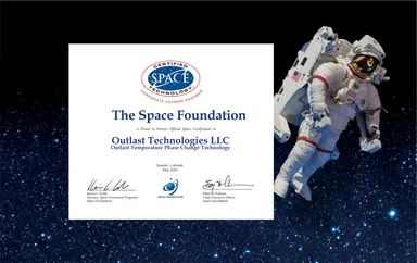 アウトラストのマイクロカプセルコーティング