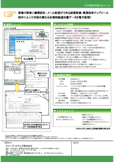 パンフレット裏