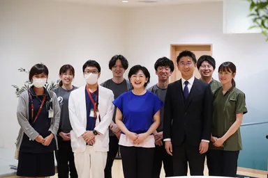 株式会社SHAREとカレス記念病院スタッフとドクターが力を合わせて健康を応援します