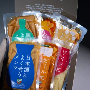 お酒によく合うメンマ6種ギフト