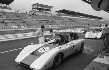 マクラーレントヨタ　鮒子田寛選手