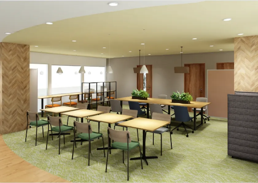 第一学院 managaraBASE 内装イメージ