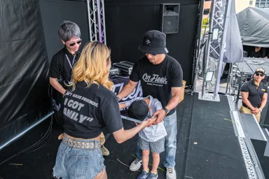 アワード受賞時の様子