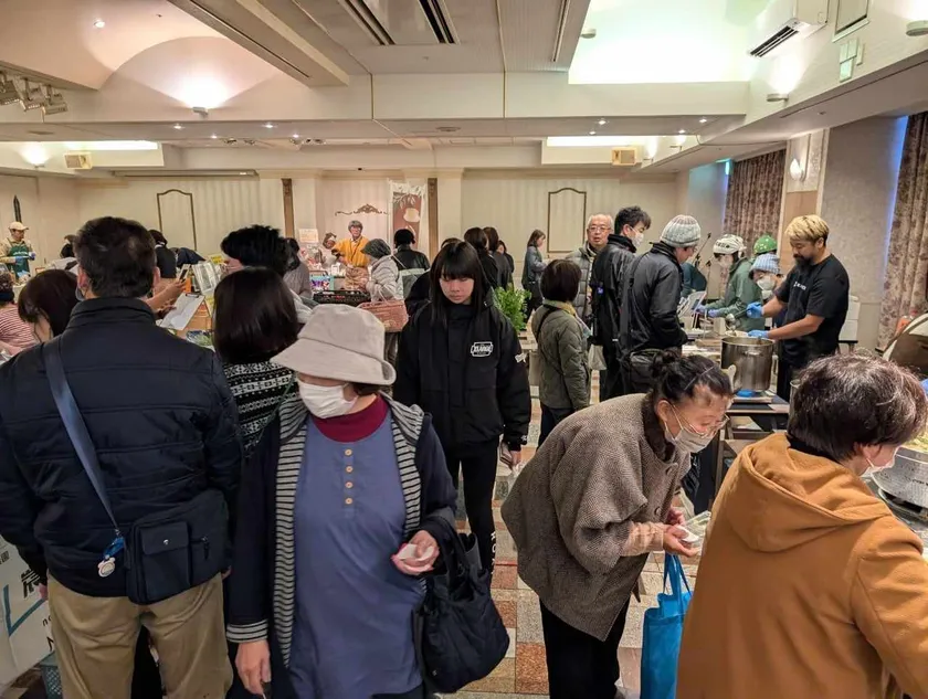 ホテル屋内開催も可能