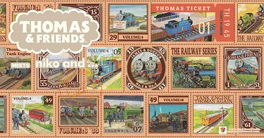 「niko and ...」×「きかんしゃトーマス」コラボレーションイメージ
