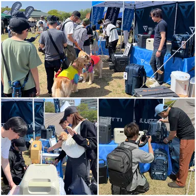 BLUETTIブースでできることはたくさん