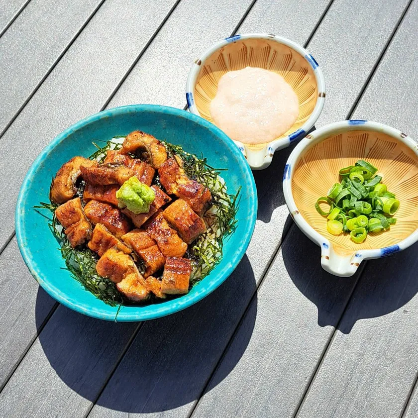 「静岡県産ミニうなとろろ丼」~静岡県産うなぎ・静岡県産自然薯入~