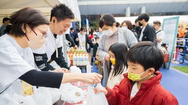 高校生以下を対象とした子どもたちを対象にお弁当を無料でご提供 ※過去開催の様子