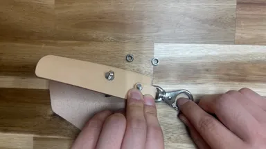 製作過程(キーケース)