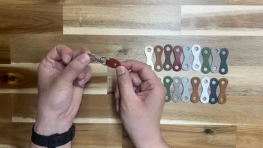 製作過程(ストラップ)