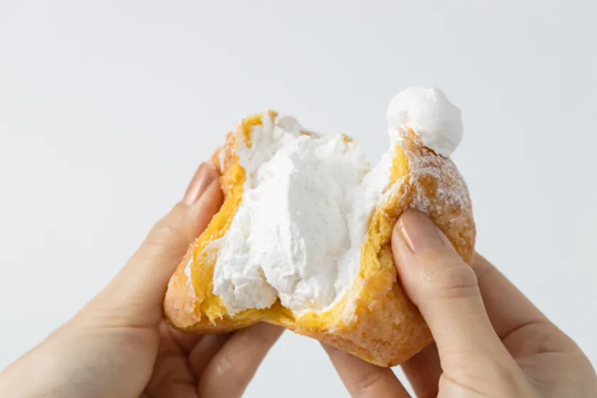 もちもちでとろけるドーナツ