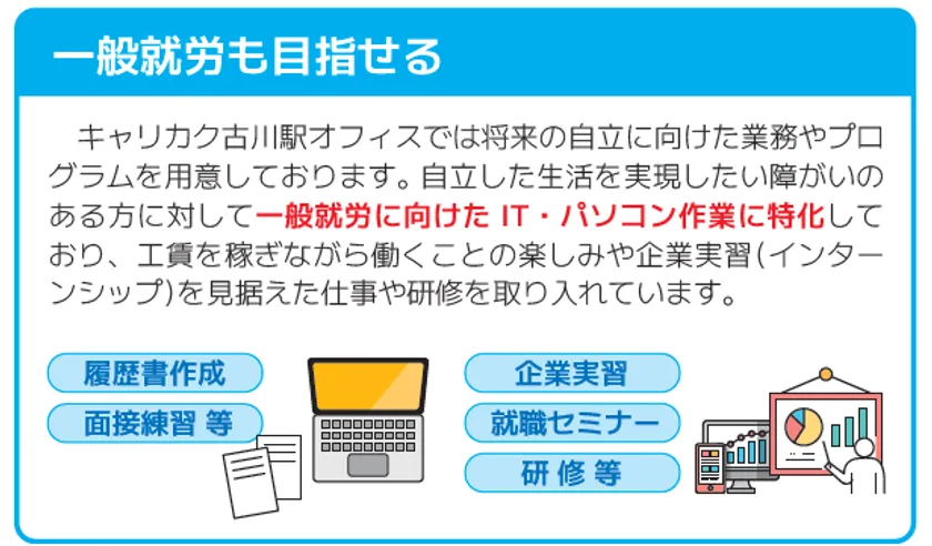 一般就労を目指す！