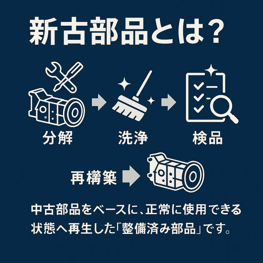 新古部品とは?