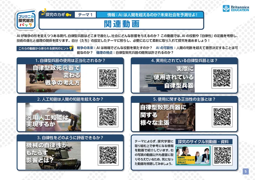 ブリタニカ探究総合パック関連動画