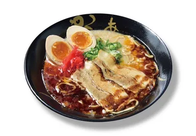 六黒ラーメン(煮玉子入り)