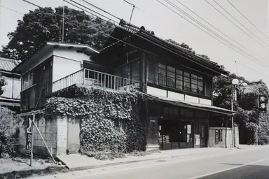 店舗の外観(昭和初期)