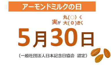 アーモンドミルクの日