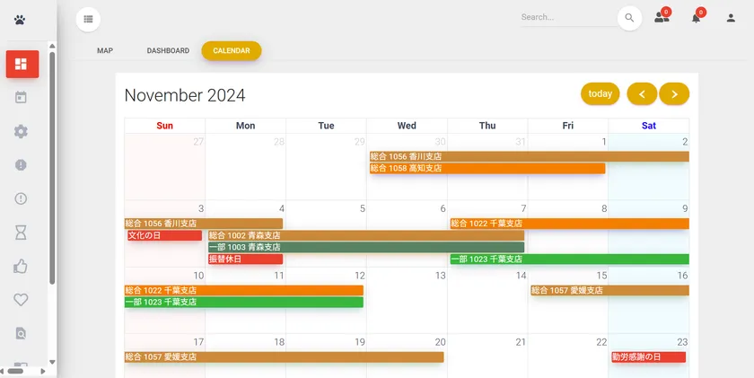 AUDITOR ダッシュボード