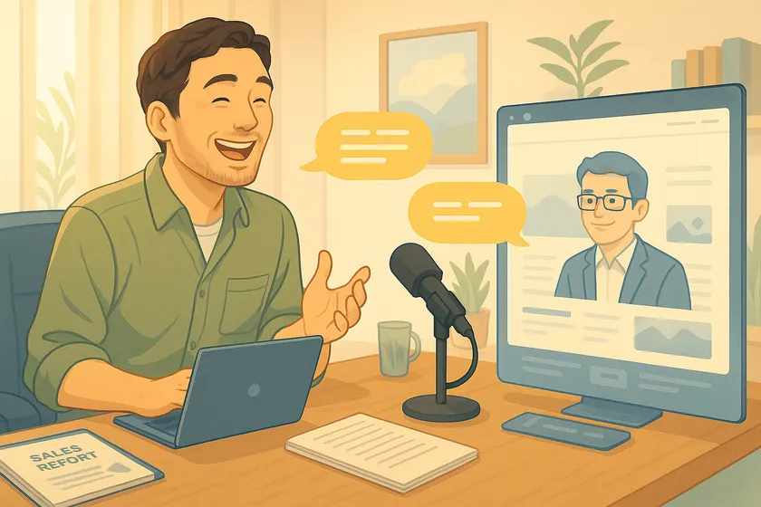 『社長の代筆』の利用イメージ