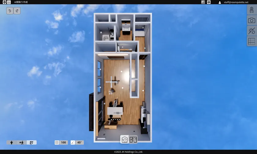 誰でも簡単に作成可能