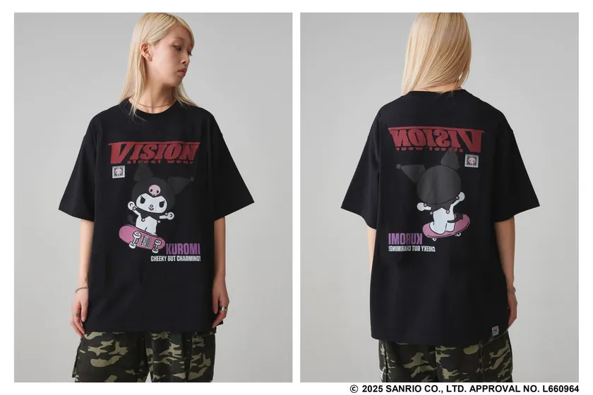 Kuromi F/B T-shirt