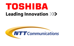 東芝とNTTコミュニケーションズのグローバルクラウド事業における
協力関係の構築について