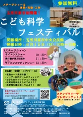 科学の面白さ・奥深さは無限大！みんなで科学の謎を解明しよう