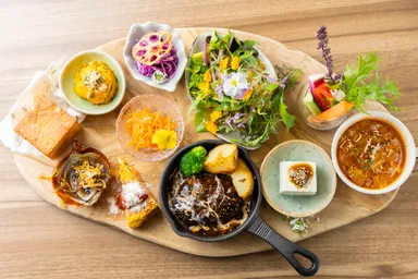 里山ごはん食堂メニュー(一例)