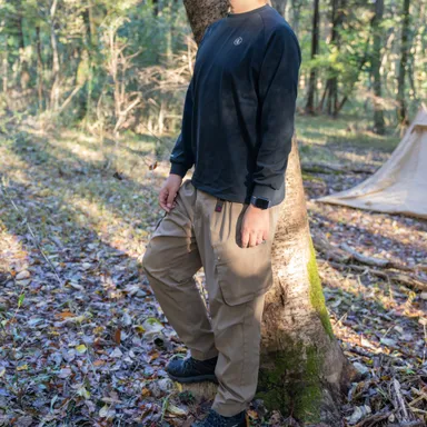 機能性Tシャツ『爽楽 -sara-』SORONA 冷感 墨丸 デザインTシャツ長袖