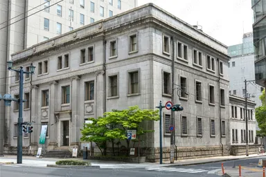 被爆建築の旧日本銀行 広島支店