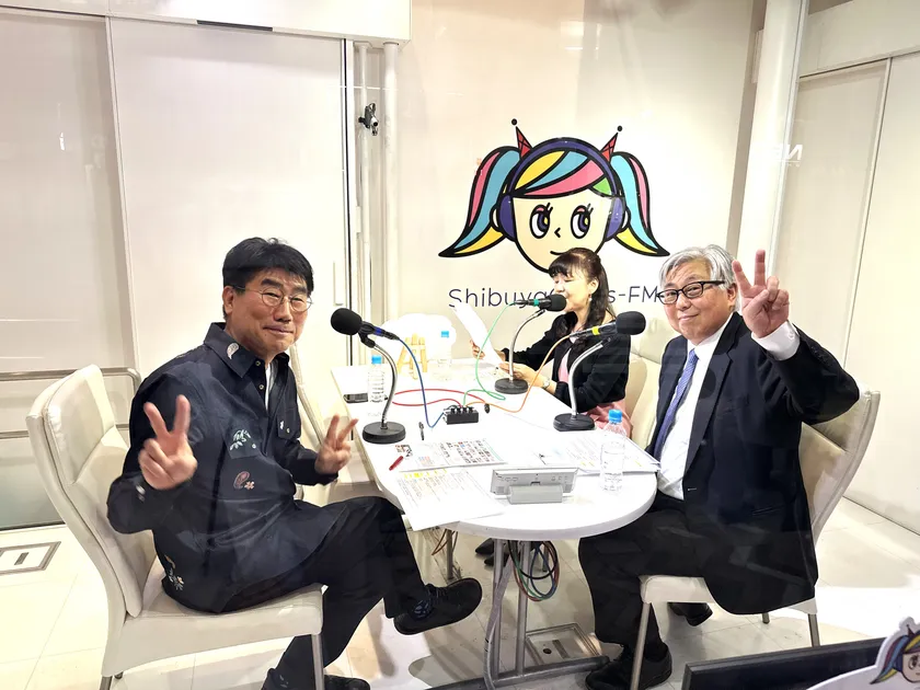 音楽マンションプレゼンツLife with Music 放送スタジオにて