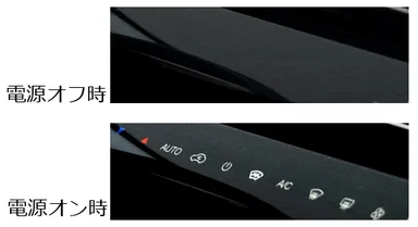 ブラックアウトパネルデザイン