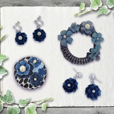 藍アクセサリーワークショップ